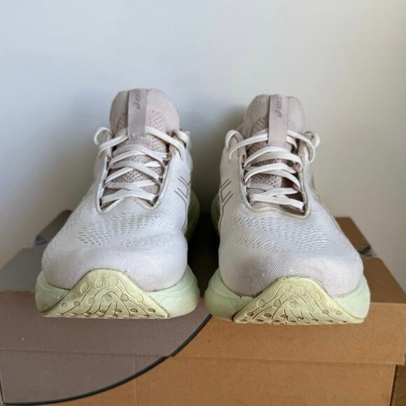 ASICS Gel-Nimbus 25 'Cream Fawn' Women Running Sneakers- SZ 10.5 - Picture 5 of 14